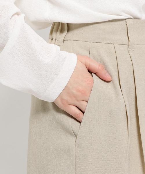 LOWRYS FARM(ローリーズファーム)の「ホップサックワイドパンツ 602808(その他パンツ・レディース・ブラウン/ベージュ/チャコールグレー・LARGE/MEDIUM/SMALL)」の8枚目の写真