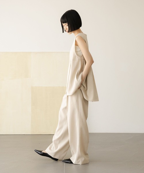 LOWRYS FARM(ローリーズファーム)の「ホップサックワイドパンツ 602808(その他パンツ・レディース・ブラウン/ベージュ/チャコールグレー・LARGE/MEDIUM/SMALL)」の16枚目の写真