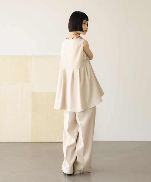 LOWRYS FARM(ローリーズファーム)の「ホップサックワイドパンツ 602808(その他パンツ・レディース・ブラウン/ベージュ/チャコールグレー・LARGE/MEDIUM/SMALL)」の17枚目の写真