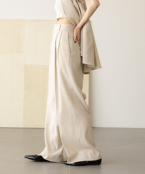 LOWRYS FARM(ローリーズファーム)の「ホップサックワイドパンツ 602808(その他パンツ・レディース・ブラウン/ベージュ/チャコールグレー・LARGE/MEDIUM/SMALL)」の18枚目の写真