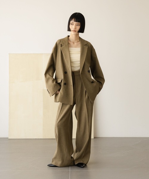 LOWRYS FARM(ローリーズファーム)の「ホップサックワイドパンツ 602808(その他パンツ・レディース・ブラウン/ベージュ/チャコールグレー・LARGE/MEDIUM/SMALL)」の21枚目の写真