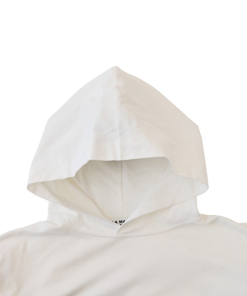 LA MARINE FRANCAISE（マリン フランセーズ）の「バスク天竺フーディプルオーバー（Tシャツ/カットソー・レディース・ネイビー系/レッド系その他・FREE）」の4枚目の写真