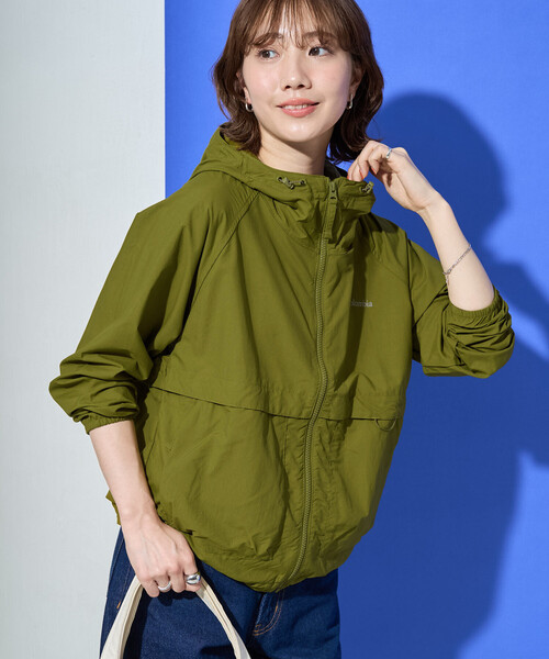FREAK'S STORE（フリークスストア）の「限定展開 Columbia/コロンビア Spire Valley Windbreaker/スパイアーバレーウィンドブレーカー(撥水・UVカット)（マウンテンパーカー・レディース・ベージュ/ブラック・LARGE）」の11枚目の写真