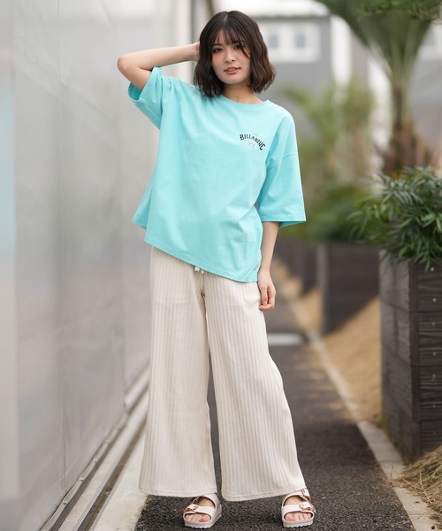 BILLABONG(ビラボン)の「BILLABONG/ビラボン ロングパンツ リブ イージーパンツ JACQUARD RIB LONG PANTS BG013708(その他パンツ・レディース・スミクロ/オフホワイト・M/L)」の6枚目の写真