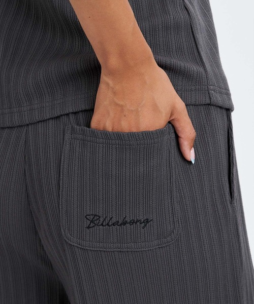 BILLABONG(ビラボン)の「BILLABONG/ビラボン ロングパンツ リブ イージーパンツ JACQUARD RIB LONG PANTS BG013708(その他パンツ・レディース・スミクロ/オフホワイト・M/L)」の20枚目の写真