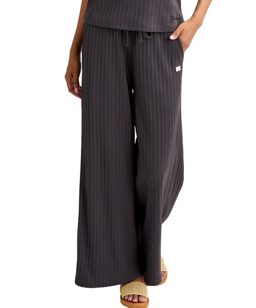 BILLABONG(ビラボン)の「BILLABONG/ビラボン ロングパンツ リブ イージーパンツ JACQUARD RIB LONG PANTS BG013708(その他パンツ・レディース・スミクロ/オフホワイト・M/L)」の16枚目の写真
