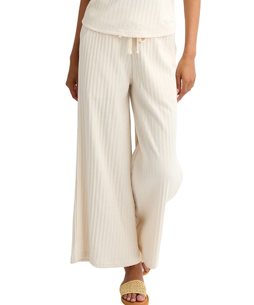 BILLABONG(ビラボン)の「BILLABONG/ビラボン ロングパンツ リブ イージーパンツ JACQUARD RIB LONG PANTS BG013708(その他パンツ・レディース・スミクロ/オフホワイト・M/L)」の9枚目の写真