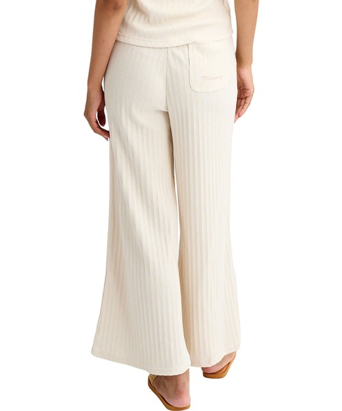 BILLABONG(ビラボン)の「BILLABONG/ビラボン ロングパンツ リブ イージーパンツ JACQUARD RIB LONG PANTS BG013708(その他パンツ・レディース・スミクロ/オフホワイト・M/L)」の10枚目の写真
