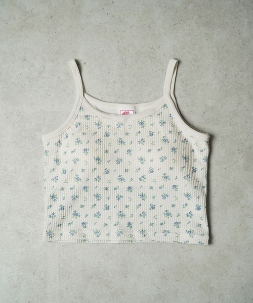 JEMORGAN(ジェーイーモーガン)の「"04"≪JEMORGAN≫パックT ワッフル 花柄 クロップド カップ付き キャミソール(キャミソール・レディース・ブルー系1/ピンク系1/ピンク系2/パープル系1・FREE)」の15枚目の写真