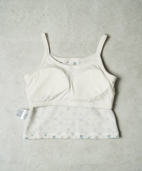 JEMORGAN(ジェーイーモーガン)の「"04"≪JEMORGAN≫パックT ワッフル 花柄 クロップド カップ付き キャミソール(キャミソール・レディース・ブルー系1/ピンク系1/ピンク系2/パープル系1・FREE)」の17枚目の写真
