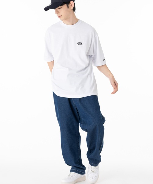 NEW ERA(ニューエラ)の「ニューエラアパレル 半袖Tシャツ 筆記体ロゴ バックプリントONSPOTZ別注(Tシャツ/カットソー・メンズ・ストーン/ホワイト/グレー/ブラック・XXL/S/M/XL/L)」の18枚目の写真