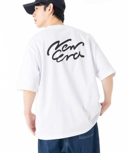 NEW ERA(ニューエラ)の「ニューエラアパレル 半袖Tシャツ 筆記体ロゴ バックプリントONSPOTZ別注(Tシャツ/カットソー・メンズ・ストーン/ホワイト/グレー/ブラック・XXL/S/M/XL/L)」の17枚目の写真