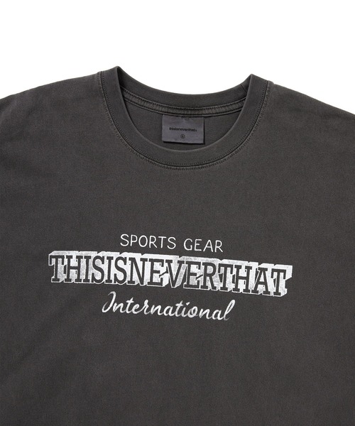 S.G. INTL. Tee（Tシャツ/カットソー）｜thisisneverthat（ディスイズ