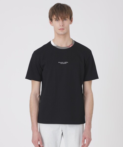 BLACK LABEL CRESTBRIDGE（ブラックレーベル・クレストブリッジ）の「チェックカラーコンフィTシャツ（Tシャツ/カットソー・メンズ・ブラック/オフホワイト/ライトグレー/オレンジ系その他・XL/L/M/S）」の2枚目の写真