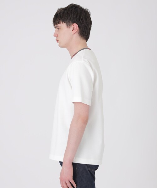 BLACK LABEL CRESTBRIDGE（ブラックレーベル・クレストブリッジ）の「チェックカラーコンフィTシャツ（Tシャツ/カットソー・メンズ・ブラック/オフホワイト/ライトグレー/オレンジ系その他・XL/L/M/S）」の21枚目の写真