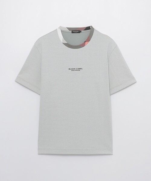 BLACK LABEL CRESTBRIDGE（ブラックレーベル・クレストブリッジ）の「チェックカラーコンフィTシャツ（Tシャツ/カットソー・メンズ・ブラック/オフホワイト/ライトグレー/オレンジ系その他・XL/L/M/S）」の9枚目の写真