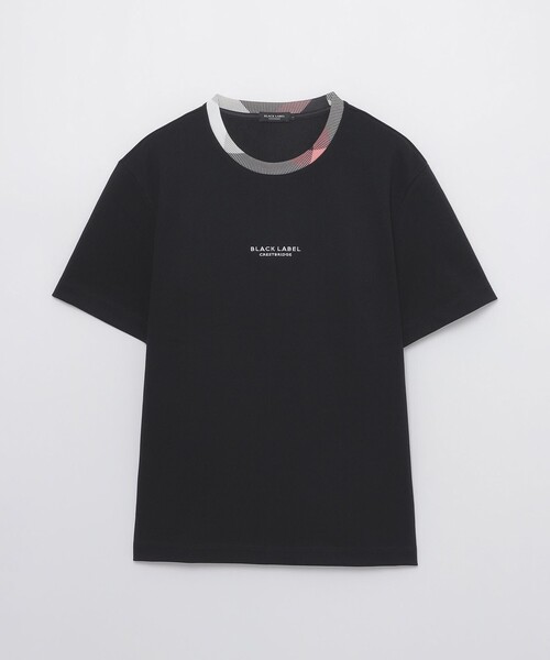 BLACK LABEL CRESTBRIDGE（ブラックレーベル・クレストブリッジ）の「チェックカラーコンフィTシャツ（Tシャツ/カットソー・メンズ・ブラック/オフホワイト/ライトグレー/オレンジ系その他・XL/L/M/S）」の14枚目の写真