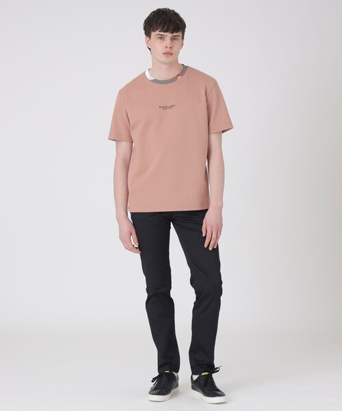 BLACK LABEL CRESTBRIDGE（ブラックレーベル・クレストブリッジ）の「チェックカラーコンフィTシャツ（Tシャツ/カットソー・メンズ・ブラック/オフホワイト/ライトグレー/オレンジ系その他・XL/L/M/S）」の15枚目の写真