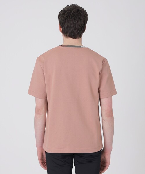 BLACK LABEL CRESTBRIDGE（ブラックレーベル・クレストブリッジ）の「チェックカラーコンフィTシャツ（Tシャツ/カットソー・メンズ・ブラック/オフホワイト/ライトグレー/オレンジ系その他・XL/L/M/S）」の17枚目の写真