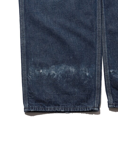 BEAMS PLUS(ビームスプラス)の「Painter Pants Nep Denim(デニムパンツ・メンズ・ブルー・MEDIUM/SMALL/X-LARGE/LARGE)」の5枚目の写真