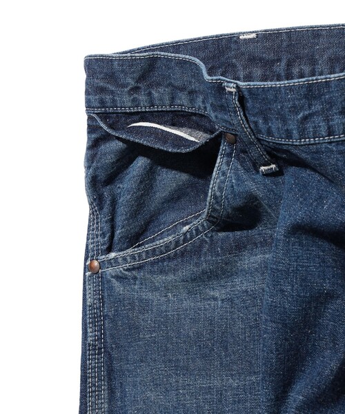 BEAMS PLUS(ビームスプラス)の「Painter Pants Nep Denim(デニムパンツ・メンズ・ブルー・MEDIUM/SMALL/X-LARGE/LARGE)」の6枚目の写真