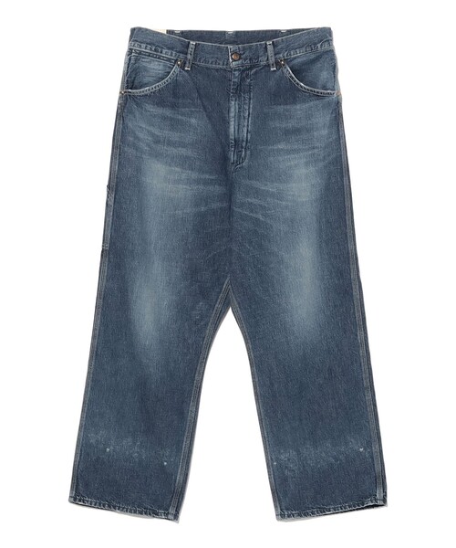 BEAMS PLUS(ビームスプラス)の「Painter Pants Nep Denim(デニムパンツ・メンズ・ブルー・MEDIUM/SMALL/X-LARGE/LARGE)」の17枚目の写真