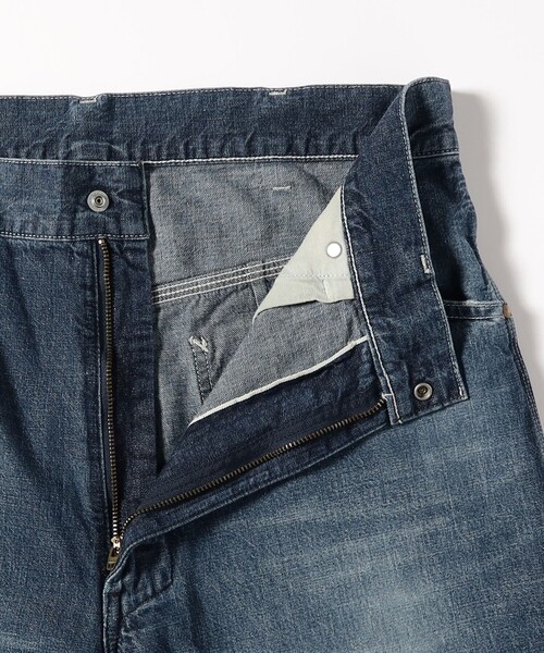 BEAMS PLUS(ビームスプラス)の「Painter Pants Nep Denim(デニムパンツ・メンズ・ブルー・MEDIUM/SMALL/X-LARGE/LARGE)」の7枚目の写真