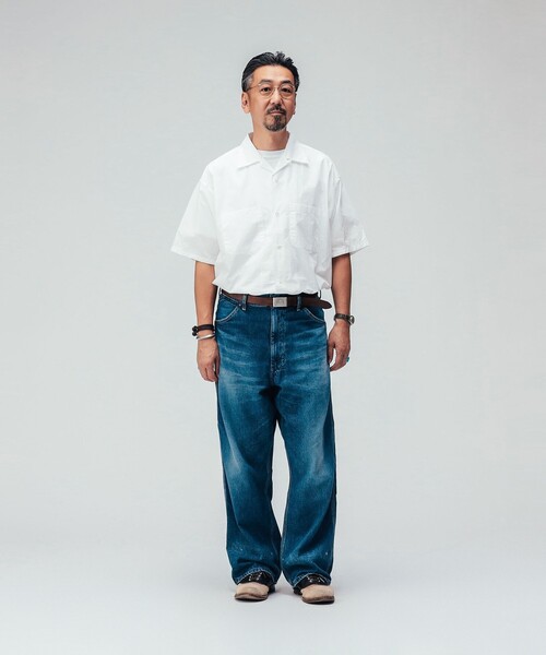 BEAMS PLUS(ビームスプラス)の「Painter Pants Nep Denim(デニムパンツ・メンズ・ブルー・MEDIUM/SMALL/X-LARGE/LARGE)」の19枚目の写真