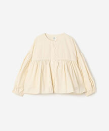 ORCIVAL | ORCIVAL | コットンポプリン ギャザー長袖シャツ WOMEN(シャツ/ブラウス)