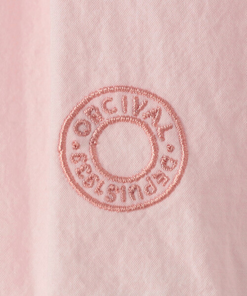 ORCIVAL(オーシバル)の「ORCIVAL | コットンポプリン ギャザー長袖シャツ WOMEN(シャツ/ブラウス・レディース・アイボリー/ブラック/ピンク・1)」の11枚目の写真