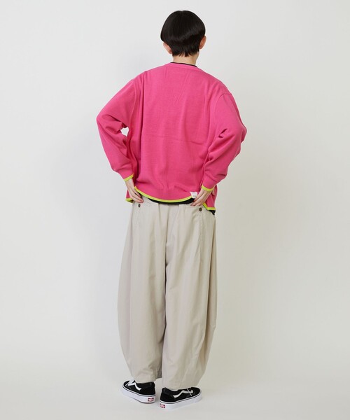 FRAPBOIS PARK(フラボアパーク)の「ニュードライカーデ(カーディガン/ボレロ・レディース・グレー/グリーン/ピンク/ネイビー・1/2)」の11枚目の写真