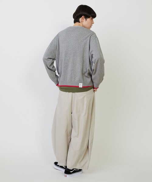 FRAPBOIS PARK(フラボアパーク)の「ニュードライカーデ(カーディガン/ボレロ・レディース・グレー/グリーン/ピンク/ネイビー・1/2)」の14枚目の写真