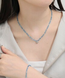 fredy emue（フレディエミュ）の「ビーズ×ハートトップネックレス（ネックレス）」