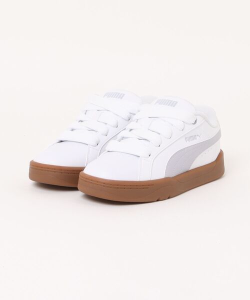 PUMA(プーマ)の「PUMA プーマ PARK LIFESTYLE EASY レディーススニーカー(パークライフスタイルイージー)(スニーカー・レディース・シルバー/ホワイト系その他・24.0cm/23.5cm/23.0cm/22.5cm/25.0cm/24.5cm)」の2枚目の写真