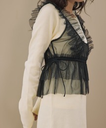 Alumu.（エルム）の「AM610201 チュールビスチェSETワンピース（ワンピース）」