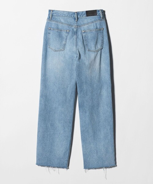 MARW UNITED ARROWS（マルゥ ユナイテッドアローズ）の「＜MARW UNITED ARROWS＞クラッシュ デニム パンツ（デニムパンツ・レディース・ライトブルー・36/38）」の11枚目の写真