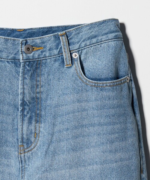 MARW UNITED ARROWS（マルゥ ユナイテッドアローズ）の「＜MARW UNITED ARROWS＞クラッシュ デニム パンツ（デニムパンツ・レディース・ライトブルー・36/38）」の12枚目の写真