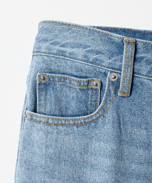 MARW UNITED ARROWS（マルゥ ユナイテッドアローズ）の「＜MARW UNITED ARROWS＞クラッシュ デニム パンツ（デニムパンツ・レディース・ライトブルー・36/38）」の13枚目の写真