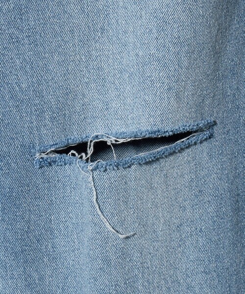 MARW UNITED ARROWS（マルゥ ユナイテッドアローズ）の「＜MARW UNITED ARROWS＞クラッシュ デニム パンツ（デニムパンツ・レディース・ライトブルー・36/38）」の19枚目の写真