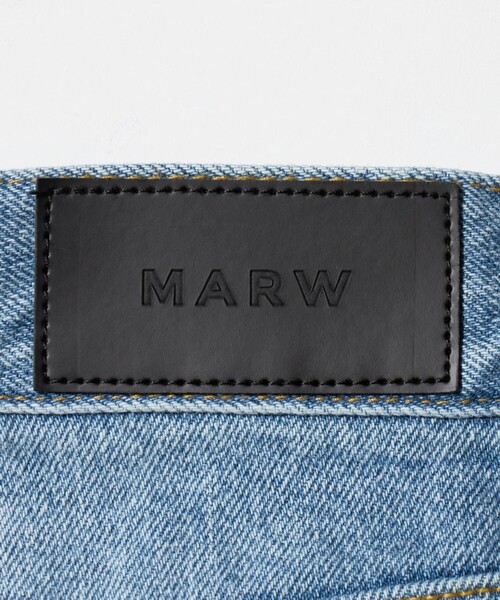 MARW UNITED ARROWS（マルゥ ユナイテッドアローズ）の「＜MARW UNITED ARROWS＞クラッシュ デニム パンツ（デニムパンツ・レディース・ライトブルー・36/38）」の21枚目の写真