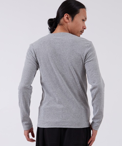 improves（インプローブス）の「スパンテレコ ヘンリーネック 長袖Tシャツ（Tシャツ/カットソー・メンズ・ブラック/グレー/ホワイト・LARGE/X-LARGE/MEDIUM）」の17枚目の写真