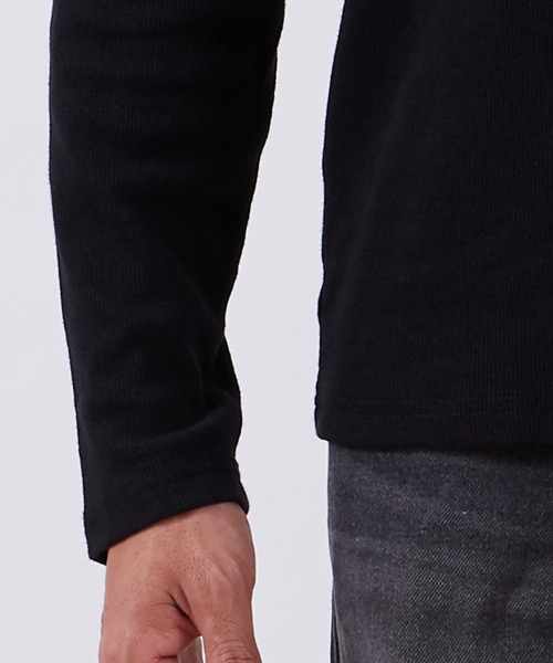 improves（インプローブス）の「スパンテレコ ヘンリーネック 長袖Tシャツ（Tシャツ/カットソー・メンズ・ブラック/グレー/ホワイト・LARGE/X-LARGE/MEDIUM）」の20枚目の写真