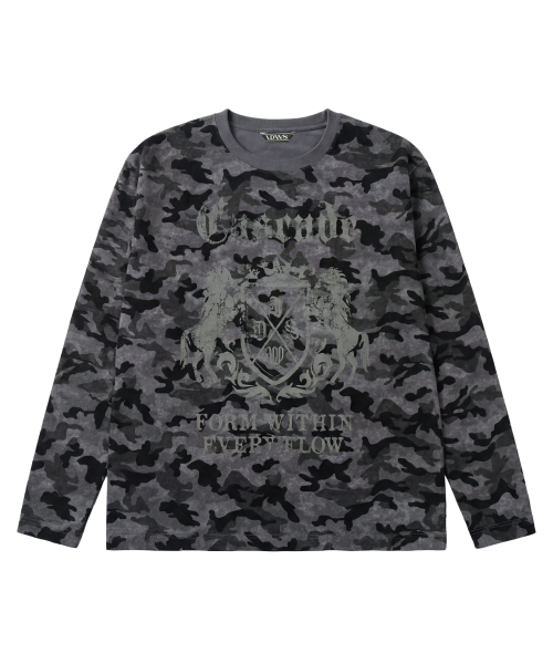 IDWS(アイドンワナセル)の「Draft Long Sleeve Dark Multi(Tシャツ/カットソー・レディース・その他・1/2/0)」の13枚目の写真