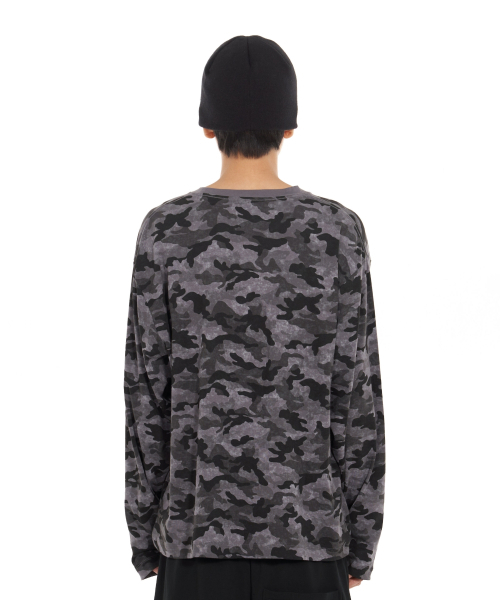 IDWS(アイドンワナセル)の「Draft Long Sleeve Dark Multi(Tシャツ/カットソー・レディース・その他・1/2/0)」の10枚目の写真