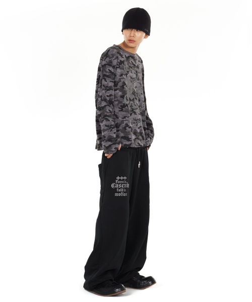 IDWS(アイドンワナセル)の「Draft Long Sleeve Dark Multi(Tシャツ/カットソー・レディース・その他・1/2/0)」の2枚目の写真
