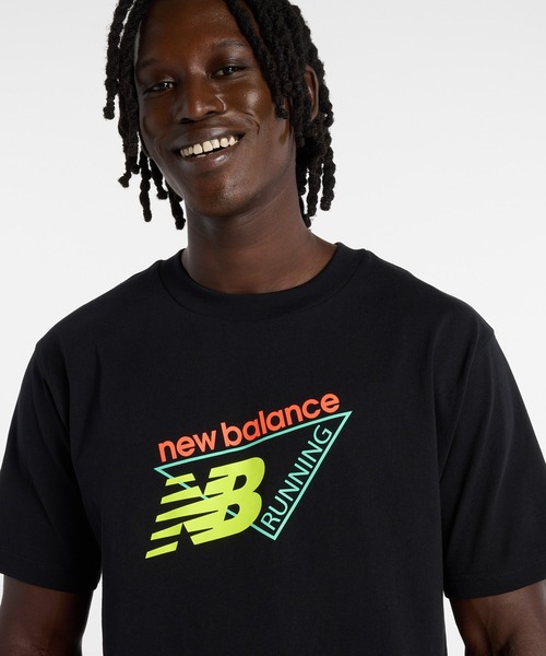 NEW BALANCE(ニューバランス)の「トライロゴTシャツ(Tシャツ/カットソー・メンズ・ブラック/サックスブルー・SMALL/MEDIUM/LARGE/X-LARGE/XX-LARGE)」の5枚目の写真
