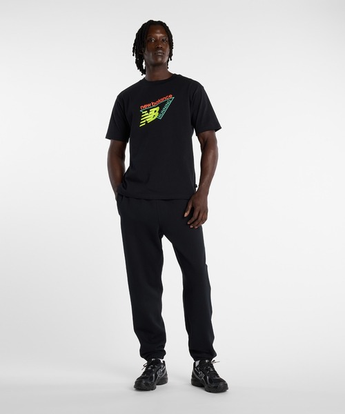 NEW BALANCE(ニューバランス)の「トライロゴTシャツ(Tシャツ/カットソー・メンズ・ブラック/サックスブルー・SMALL/MEDIUM/LARGE/X-LARGE/XX-LARGE)」の7枚目の写真