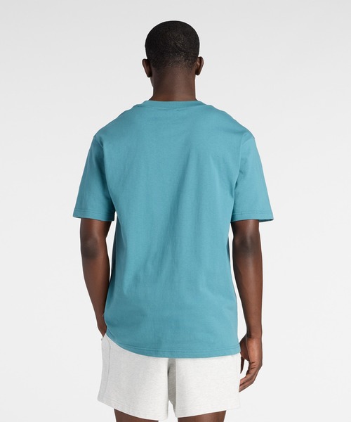 NEW BALANCE(ニューバランス)の「トライロゴTシャツ(Tシャツ/カットソー・メンズ・ブラック/サックスブルー・SMALL/MEDIUM/LARGE/X-LARGE/XX-LARGE)」の9枚目の写真