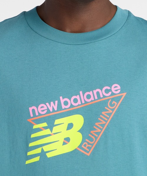 NEW BALANCE(ニューバランス)の「トライロゴTシャツ(Tシャツ/カットソー・メンズ・ブラック/サックスブルー・SMALL/MEDIUM/LARGE/X-LARGE/XX-LARGE)」の10枚目の写真