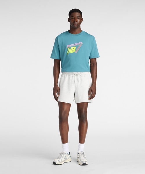 NEW BALANCE(ニューバランス)の「トライロゴTシャツ(Tシャツ/カットソー・メンズ・ブラック/サックスブルー・SMALL/MEDIUM/LARGE/X-LARGE/XX-LARGE)」の13枚目の写真
